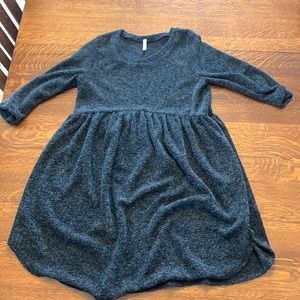 Dark Gray Sweeter Dress/Tunic